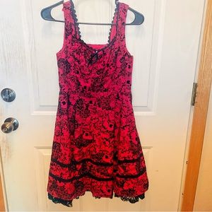 Hot Topic corset mini dress